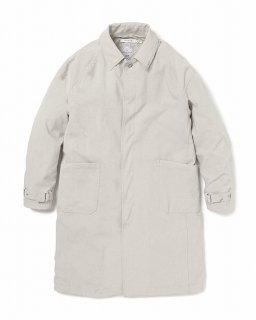 nonnativeWORKER LONG COAT POLY SHANTUNG WITH GORE-TEX WINDSTOPPER®
