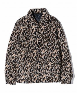 glambShaggy Leopard Jacket