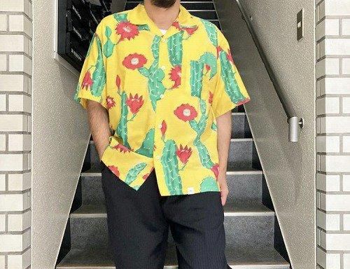 BEDWIN & THE HEARTBREAKERS S/S OPEN COLLAR ALOHA SHIRT