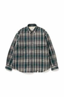BEDWIN & THE HEARTBREAKERSL/S WOOL CPO SHIRT JACKET 