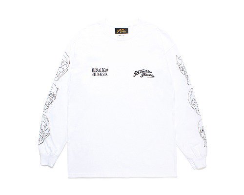 WACKO MARIA 56 TATTOO STUDIO / CREW NECK LONG SLEEVE T-SHIRT - tinyworld.  オンラインストア & TINY OSAKA