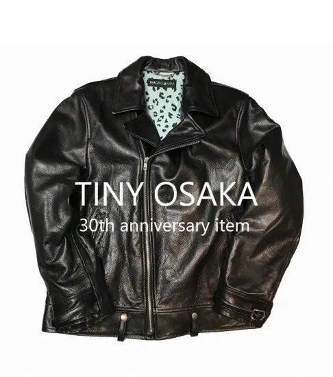WACKO MARIA DOUBLE RIDERS LEATHER JACKET (Exclusive for TINY WACKO MARIA DOUBLE RIDERS LEATHER JACKET (Exclusive for TINY