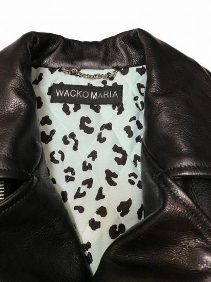 WACKO MARIA DOUBLE RIDERS LEATHER JACKET (Exclusive for TINY WACKO MARIA DOUBLE RIDERS LEATHER JACKET (Exclusive for TINY