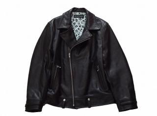WACKO MARIA DOUBLE RIDERS LEATHER JACKET (Exclusive for TINY WACKO MARIA DOUBLE RIDERS LEATHER JACKET (Exclusive for TINY