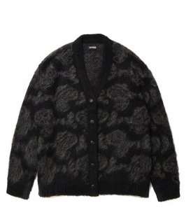 ROTTWEILERR9 MOHAIR CARDIGAN