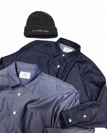 新品 19so 24/7 bule L/S shirt Mサイズ 24/7 bule L/S shirt – 19SO
