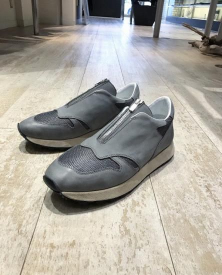 nonnative DWELLER JOG TRAINER COW LEATHER by SABOR