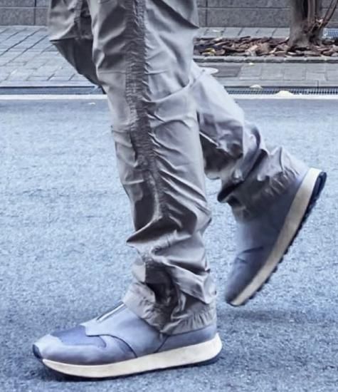 nonnative DWELLER JOG TRAINER COW LEATHER by SABOR