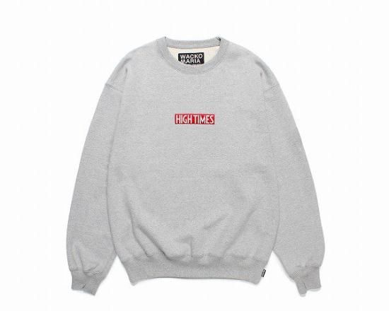 WACKO MARIA HIGHTIMES / HEAVY WEIGHT CREW NECK SWEAT SHIRT WACKO MARIA HIGHTIMES / HEAVY WEIGHT CREW NECK SWEAT SHIRT