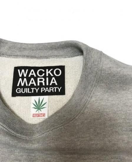 WACKO MARIA HIGHTIMES / HEAVY WEIGHT CREW NECK SWEAT SHIRT
