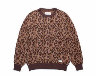 WACKO MARIALEOPARD JACQUARD SWEATER ( TYPE-1 )
