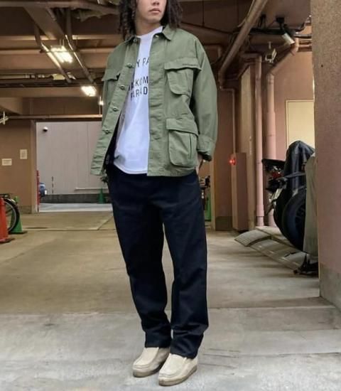 Wacko Maria Men's Type-2 Fatigue Jacket in Khaki Wacko Maria