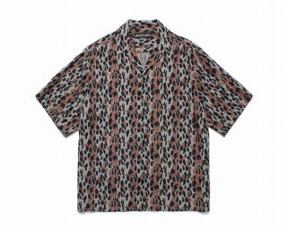 WACKO MARIALEOPARD HAWAIIAN SHIRT S/S