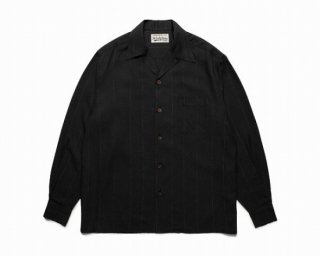 WACKO MARIAKASURI OPEN COLLAR SHIRT L/S