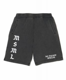 MSMLVINTAGE GARMENT DYE SWEAT SHORTS