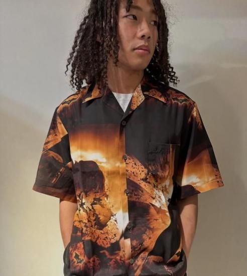 トップス THE DARK KNIGHT TRILOGY / S/S HAWAIIAN WACKO MARIA THE DARK KNIGHT TRILOGY / S/S HAWAIIAN SHIRT