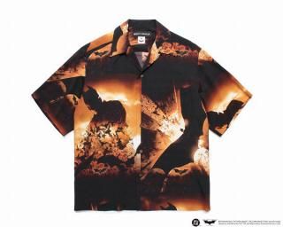 WACKO MARIATHE DARK KNIGHT TRILOGY / S/S HAWAIIAN SHIRT ( TYPE-1 )