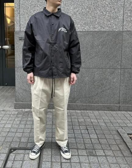 WACKO MARIA 56 TATTOO STUDIO / COACH JACKET - tinyworld WACKO MARIA 56 TATTOO STUDIO / COACH JACKET - tinyworld