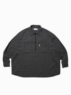 COOTIEAmundsen Check Overized Half Zip L/S Shirts