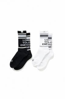 BEDWIN & THE HEARTBREAKERS2 Pcs PACK JACQUARD SOCKS 