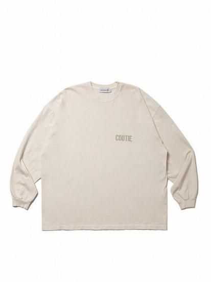 24ss COOTIE PIGMENT DYED L/S TEE ロンT COOTIE Pigment Dyed L/S Tee - tinyworld. オンラインストア