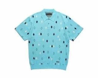 WACKO MARIADIAMOND KNIT POLO SHIRT