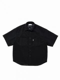 COOTIEPunching Faux Suede Work S/S Shirt