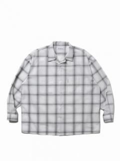 COOTIET/C Sucker Ombre Check L/S Shirt