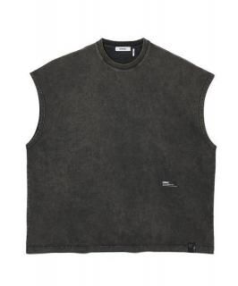 MSMLVINTAGE GARMENT DYE SLEEVELESS CUTSEW