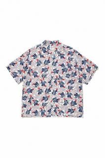 BEDWIN & THE HEARTBREAKERSPabst Ex. S/S OPEN COLLAR SHIRT 
