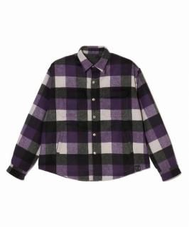MSMLCHECK SNAP BUTTON SHIRT
