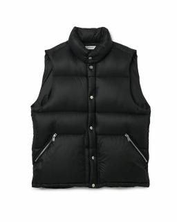 nonnativeEXPLORER DOWN VEST NYLON MINI RIPSTOP WITH WINDSTOPPER®