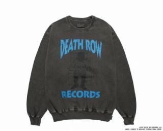 WACKO MARIADEATH ROW RECORDS / WASHED MIDDLE WEIGHT CREW NECK SWEAT SHIRT