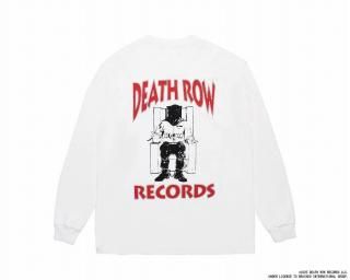 WACKO MARADEATH ROW RECORDS / WASHED HEAVY WEIGHT CREW NECK LONG SLEEVE T-SHIRT