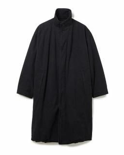 nonnativeWANDERER LONG COAT C/Li CANVAS SULFUR DYE WITH WINDSTOPPER®