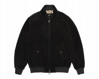 WACKO MARIABARACUTA / G9 SUEDE LEATHER HARRINGTON JACKET