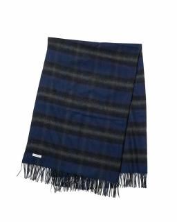 nonnativeWANDERER STOLE WOOL YARN OMBRE CHECK