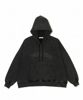 MSMLGARMENT DYE WIDE PULLOVER HOODIE