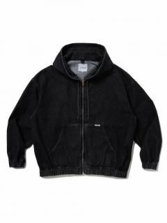 COOTIE12.5oz Denim Zip Up Hooded Jacket