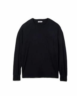 nonnativeDWELLER L/S TEE MERINO WOOL OVERDYED