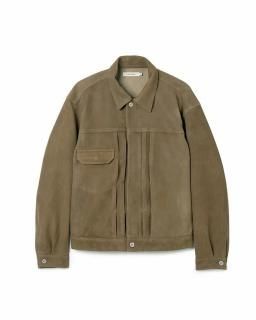 nonnativeTRUCKER BLOUSON SHEEP LEATHER
