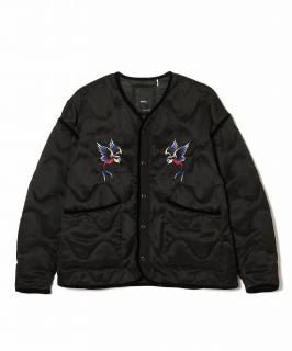 MSMLEMBROIDERY QUILTED JACKET