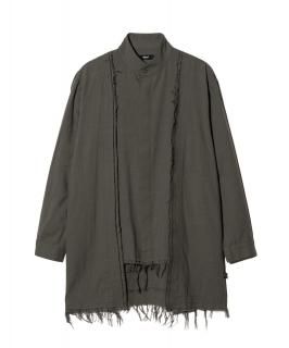 glambLayered Cardigan Shirt