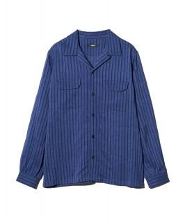 glambStripe Jacquard Linen Shirt