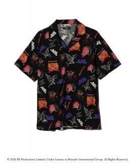 glambBlack Sabbath Open Collar Shirt