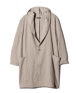 glambCrinkle Shawl Collar Coat