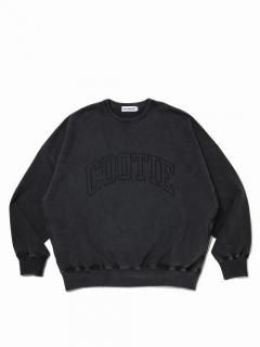 COOTIEPigment Dyed Open End Yarn Sweat Crew