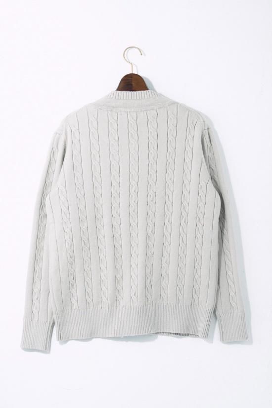 Vandori / コットンケーブルチルデンVネック新品 Lサイズ Vandori / コットンケーブルチルデンVネック新品 Lサイズ