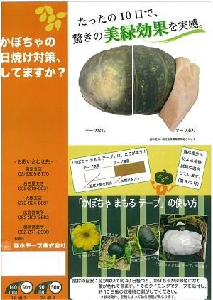 かぼちゃまもるテープ 140mm 50m オガワのタネ オンラインショップ かぼちゃまもるテープ 140mm 50m オガワのタネ オンラインショップ