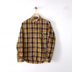 h.b b.d. shirts cotton linen check